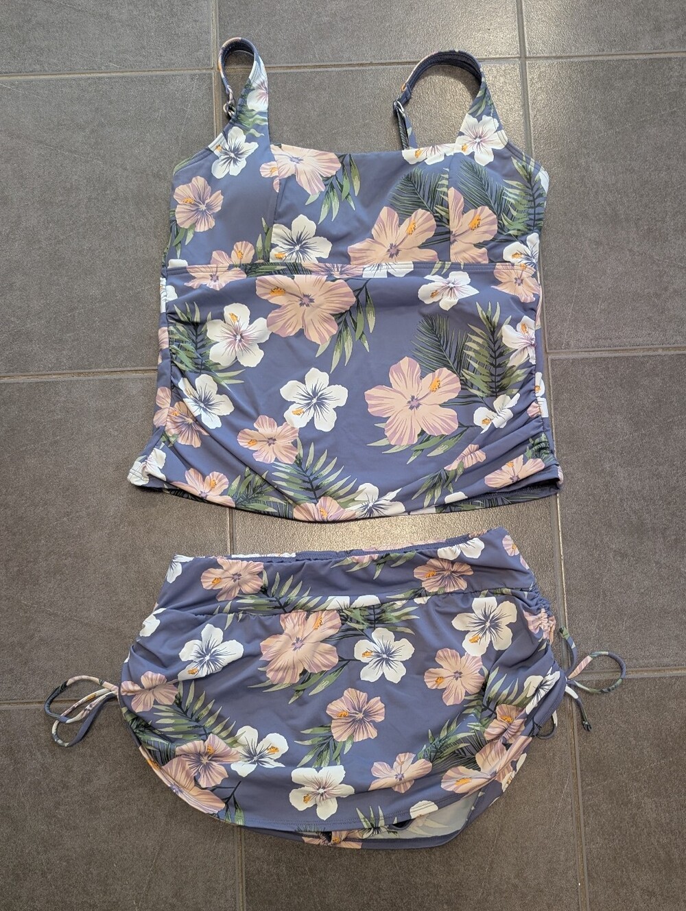 Eau De Sea Floral Tankini